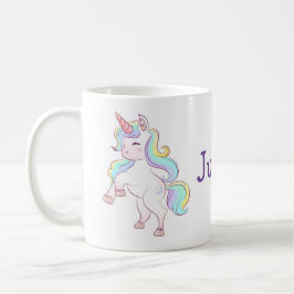 Caneca De Café Rainbow colorido Unicorn