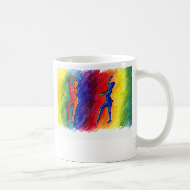 Caneca De Café Rainbow Degas Mug (Direita)