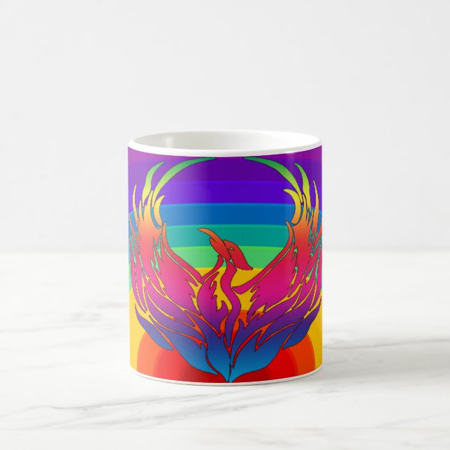 Caneca De Café Rainbow Dragon (Centro)