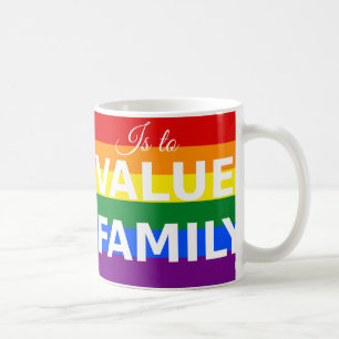 Caneca De Café Rainbow Family Value Mug