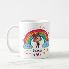Caneca De Café Rainbow Girl Isabelle 2