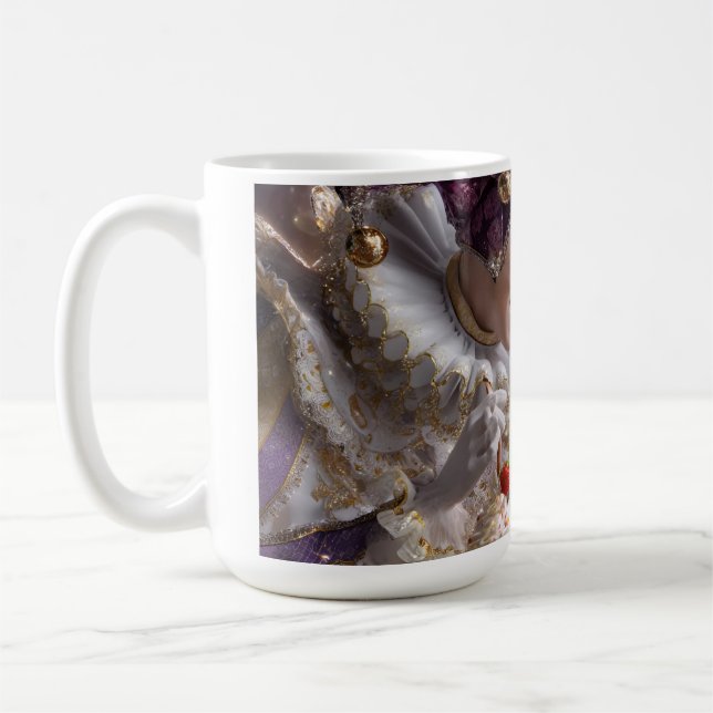 Caneca De Café Rainbow Hearts (Esquerda)