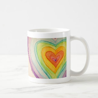 Caneca De Café Rainbow Love Copo de Café