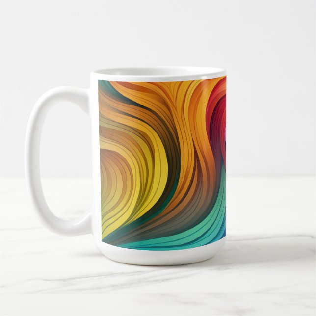 Caneca De Café Rainbow Pride (Esquerda)