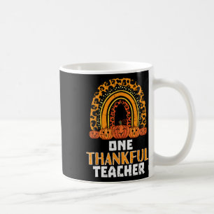 Caneca De Café Rainbow Pumpkin Um Professor Agradável Queda Graça