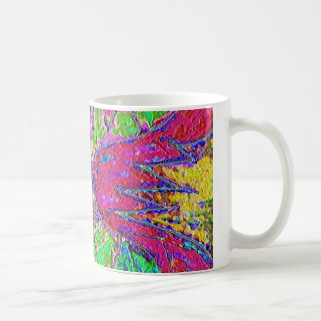 Caneca De Café Rainbow Sherbet Foed Mug (Direita)