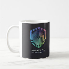 Caneca De Café Rainbow Shield Mug