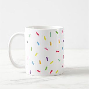 Caneca De Café Rainbow Sprinkles Mug