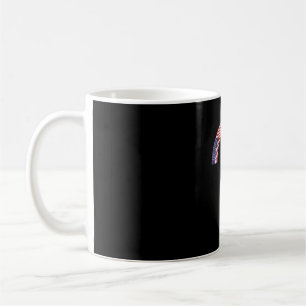 Caneca De Café Rainbow USA Flag Gay Flag LGBT American Prid LGBT