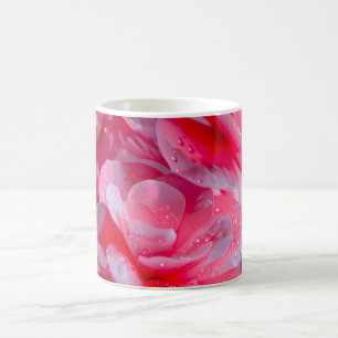 Caneca De Café Raindrop Blush Cor-de-Rosa