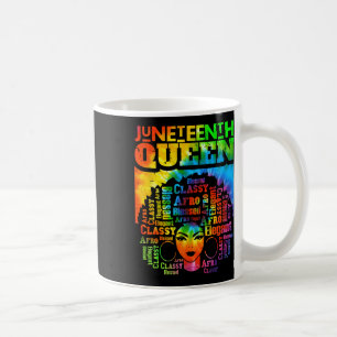 Caneca De Café Rainha Afro Melanin Negra Menina Mágica Mulher Sec