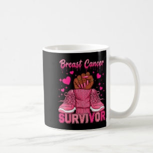 Caneca De Café Rainha Afro Mulheres Negras Sobrevivente Câncer de