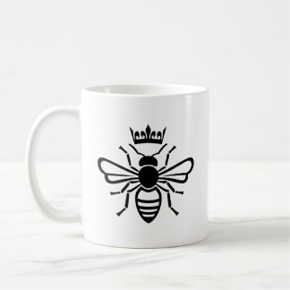 Caneca De Café Rainha Bee Crown em Mug