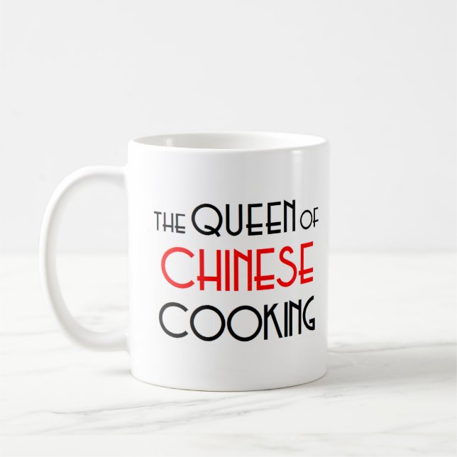 Caneca De Café rainha cozinhar chinesa (Esquerda)