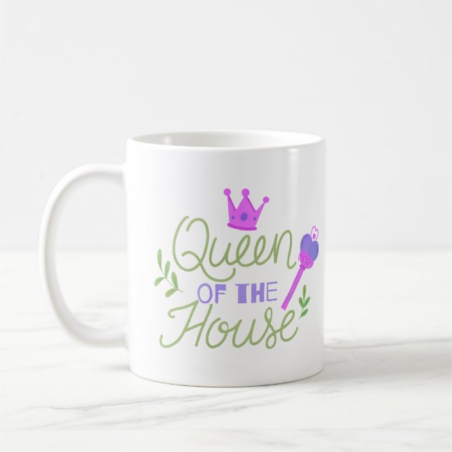 CANECA DE CAFÉ RAINHA DA CASA (Esquerda)