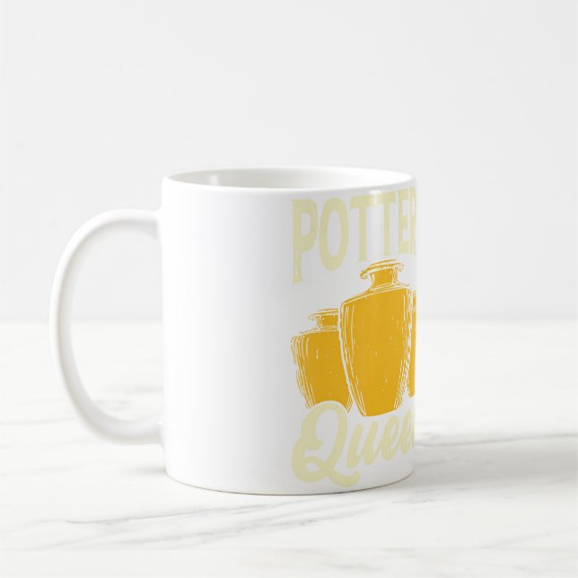 Caneca De Café Rainha da Cerâmica (Esquerda)