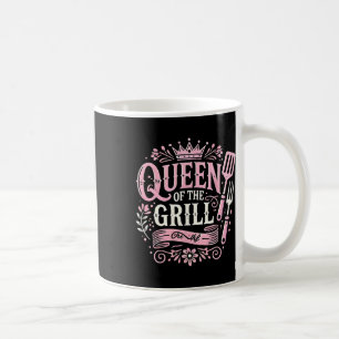 Caneca De Café Rainha Da Churrasqueira Defumada Carne Byrbecue Bb