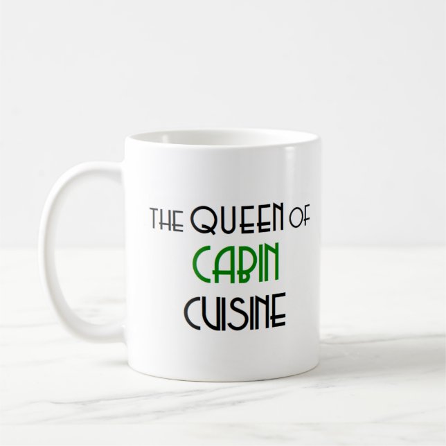 Caneca De Café rainha da cozinha de cabine (Esquerda)