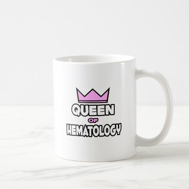 Caneca De Café Rainha da Hematologia (Direita)