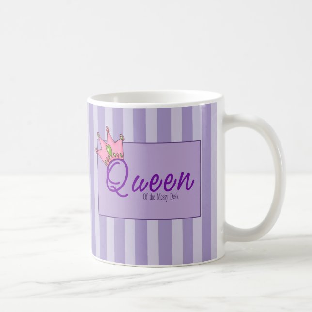 Caneca De Café Rainha da mesquinha da mesa (Direita)