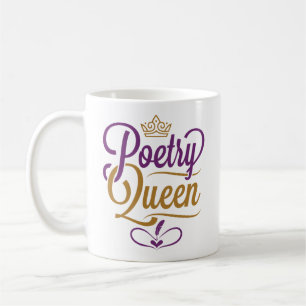 Caneca De Café Rainha da Poesia