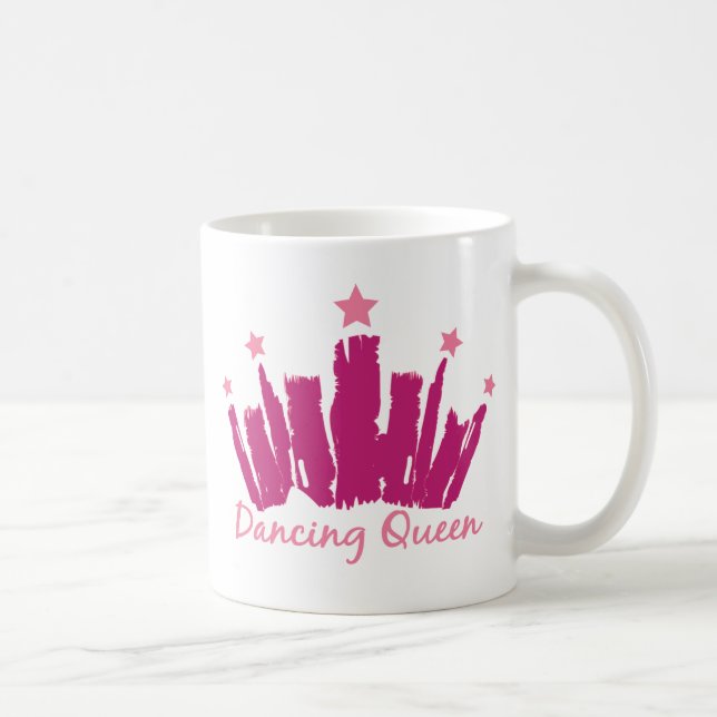 Caneca De Café Rainha Dançante (Direita)