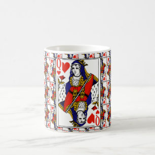 Caneca de Café Rainha de Copas
