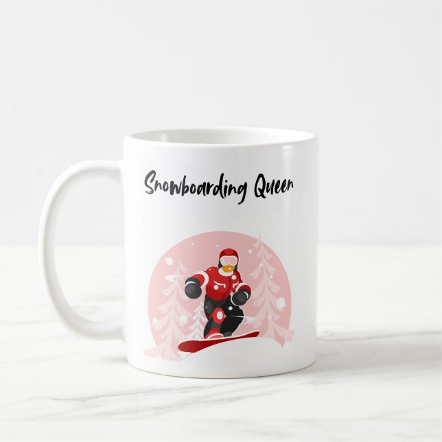 Caneca De Café Rainha de Neve (Esquerda)
