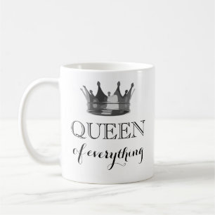 Caneca De Café Rainha de Tudo ⎥ Mug Personalizado