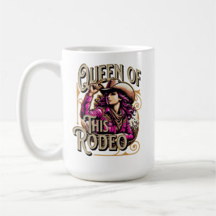Caneca De Café Rainha deste Rosa Rodeado, Presente de Garota, Che