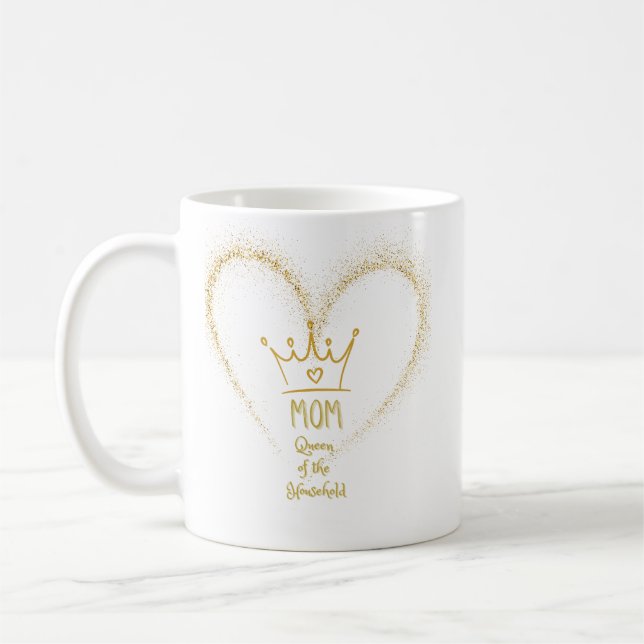 Caneca De Café Rainha Do Agregado (Esquerda)