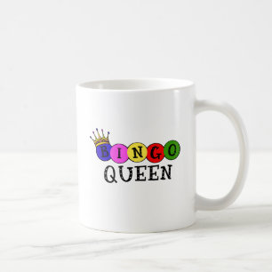 CANECA DE CAFÉ RAINHA DO BINGO