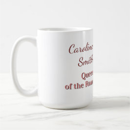 Caneca De Café Rainha do Caminhão de Aniversário