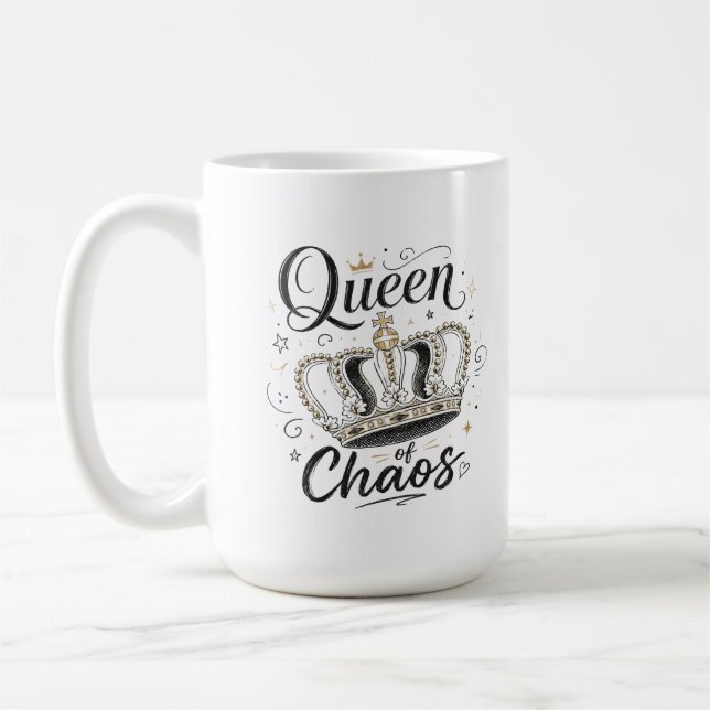 Caneca De Café Rainha do Caos (Esquerda)