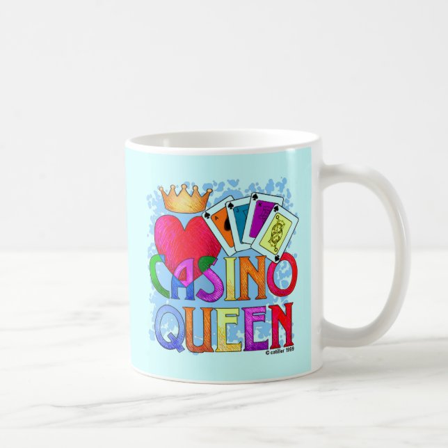 Caneca De Café Rainha do Cassino (Direita)