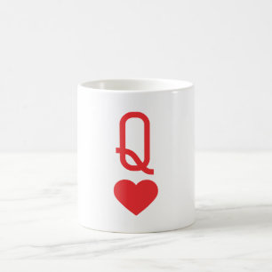 Caneca De Café Rainha do Coração Mug