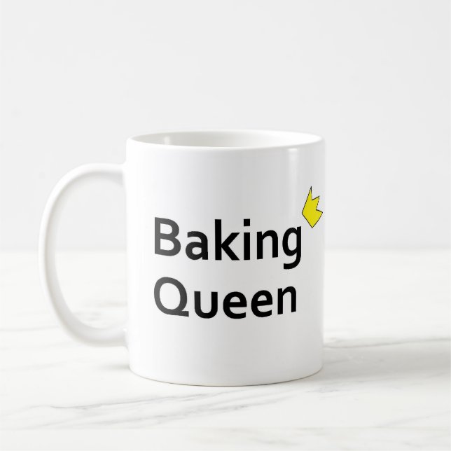 Caneca De Café Rainha do cozimento (Esquerda)