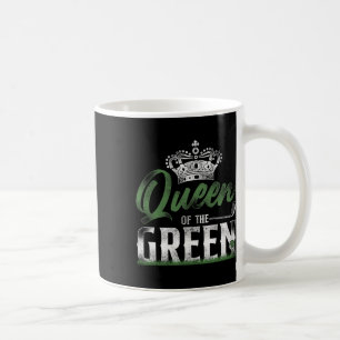 Caneca De Café Rainha do Golfe Coroa Vintage Rainha do Verde