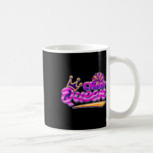 Caneca De Café Rainha do Grito de Torcida Divertida Líder de Torc