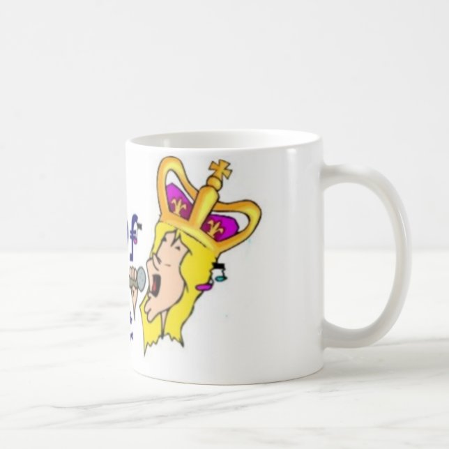 Caneca De Café Rainha do karaoke (Direita)