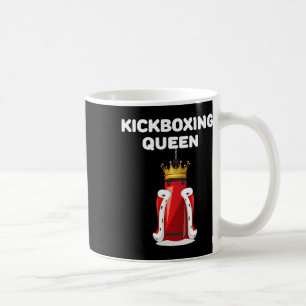 Caneca De Café Rainha do Kickboxing Garotas Kickboxing Mulheres K