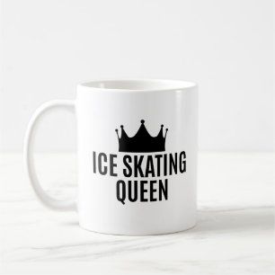 Caneca De Café Rainha do Patinagem no Gelo - Patinagem no Gelo