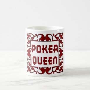 Caneca De Café Rainha do póquer