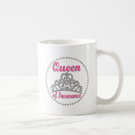 Caneca De Café Rainha do seguro
