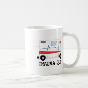 Caneca De Café Rainha do traumatismo