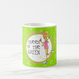 Caneca De Café Rainha do verde