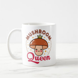 Caneca De Café Rainha dos Cogumelos