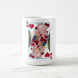 Caneca De Café Rainha dos Corações Grande Gráfico, Cartões de Bri