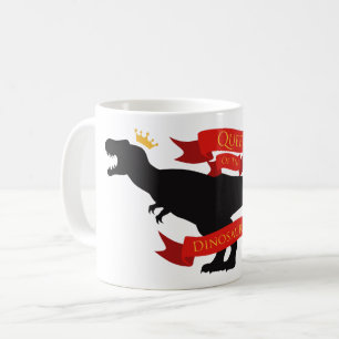 Caneca De Café Rainha dos Dinossauros