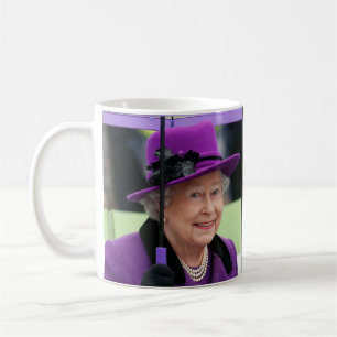 Caneca De Café Rainha Elizabeth de Inglaterra